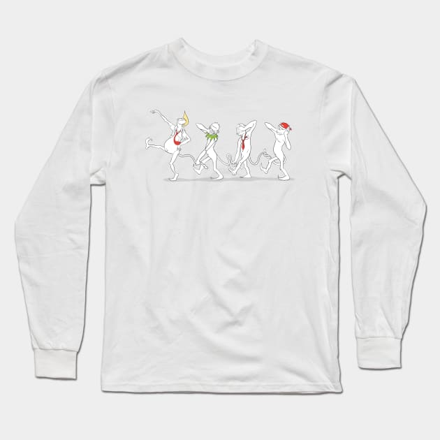 The Procession Long Sleeve T-Shirt by UffdaGames
